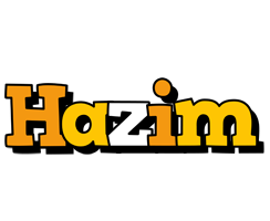 Hazim cartoon logo