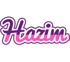 Hazim cheerful logo