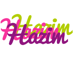 Hazim flowers logo