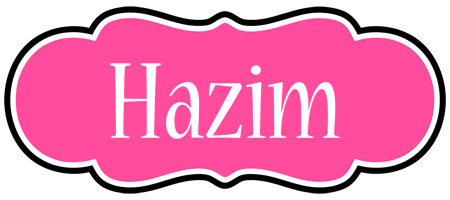 Hazim invitation logo