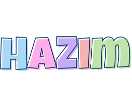 Hazim pastel logo