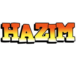 Hazim sunset logo