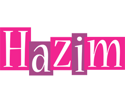 Hazim whine logo