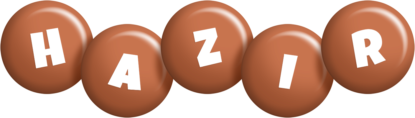 Hazir candy-brown logo