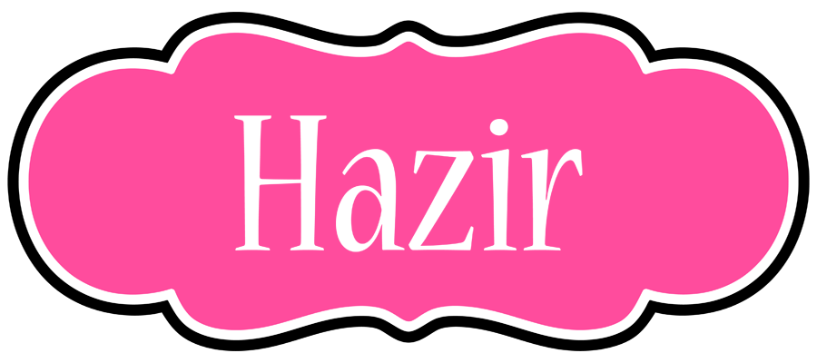 Hazir invitation logo