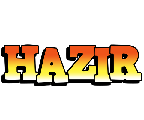 Hazir sunset logo