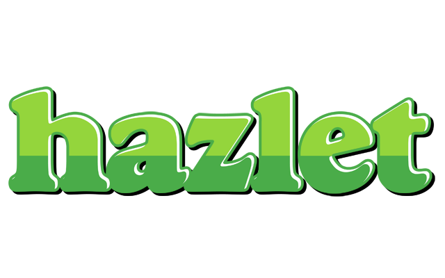 Hazlet apple logo