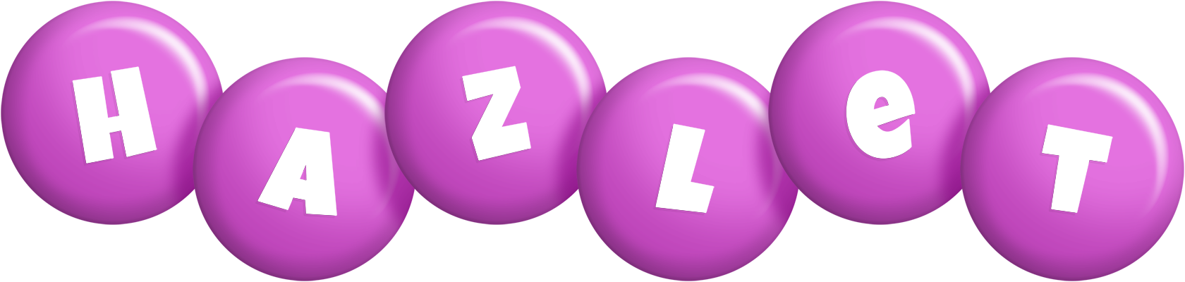 Hazlet candy-purple logo