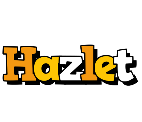 Hazlet cartoon logo