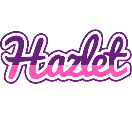 Hazlet cheerful logo