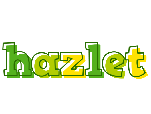 Hazlet juice logo