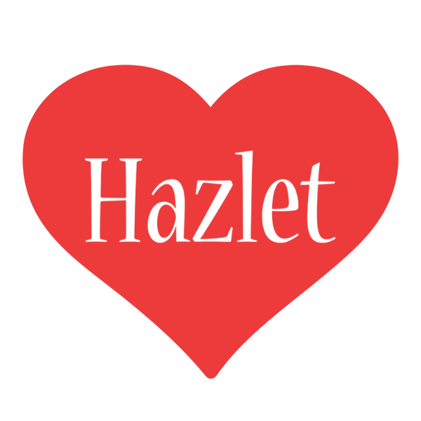 Hazlet love logo