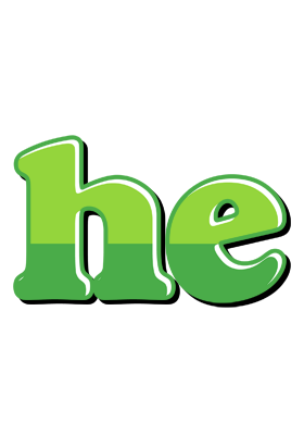 He apple logo