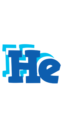 He business logo