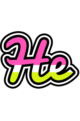 He candies logo