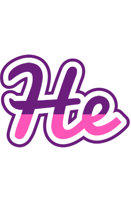 He cheerful logo