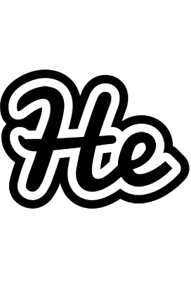He chess logo
