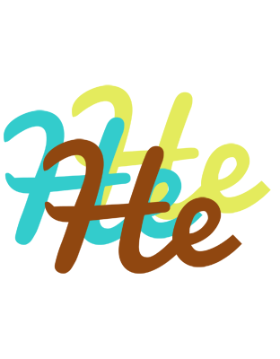 He cupcake logo