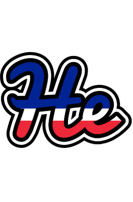 He france logo