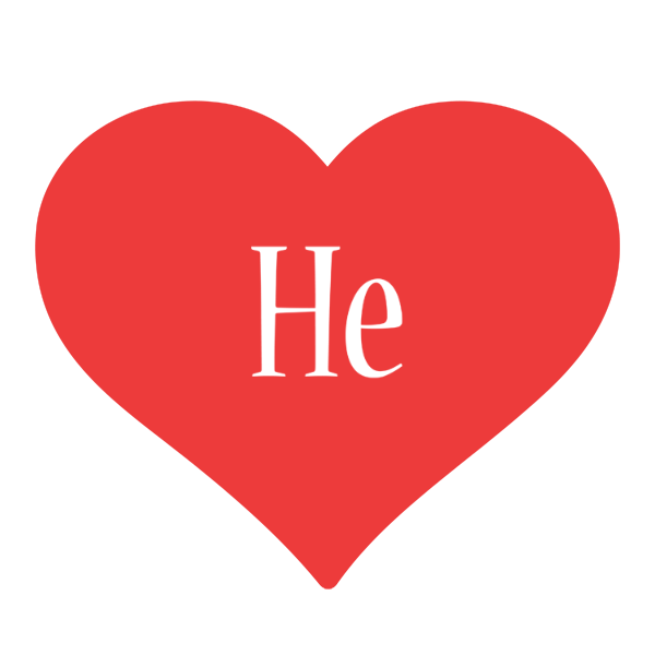 He love logo