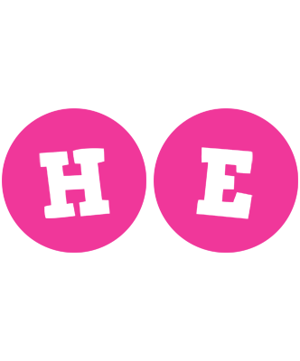 He poker logo