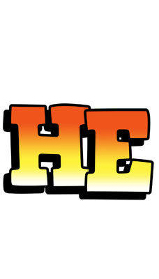 He sunset logo