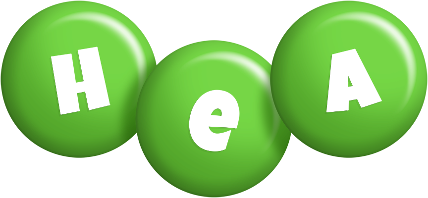 Hea candy-green logo