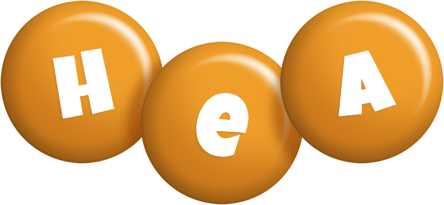 Hea candy-orange logo