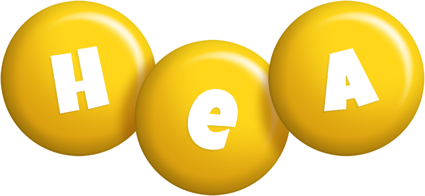 Hea candy-yellow logo