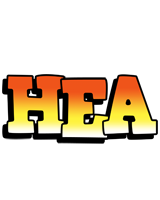 Hea sunset logo