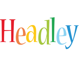 Headley birthday logo