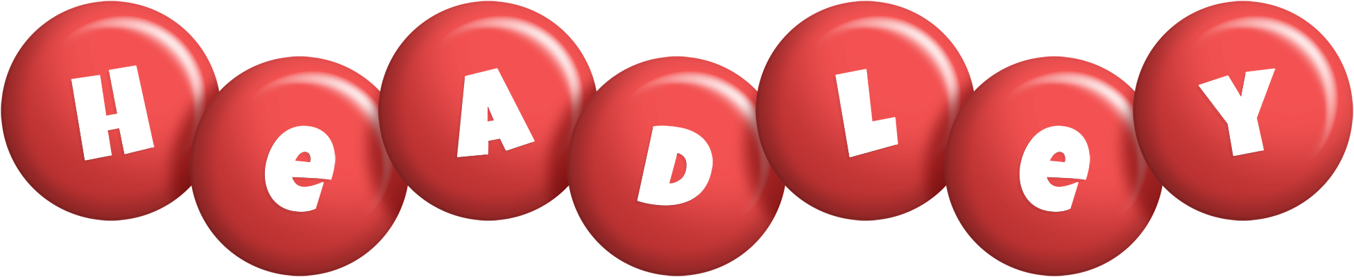Headley candy-red logo