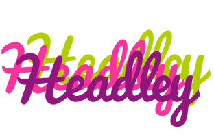 Headley flowers logo