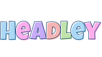 Headley pastel logo