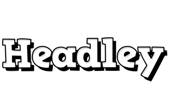 Headley snowing logo