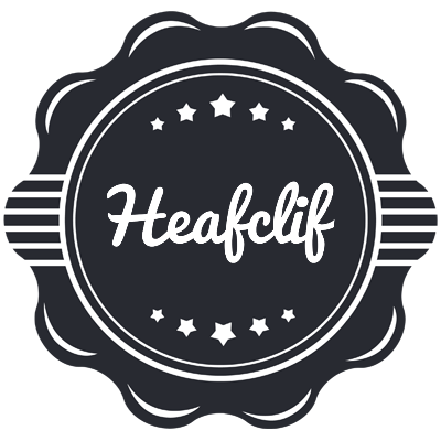 Heafclif badge logo