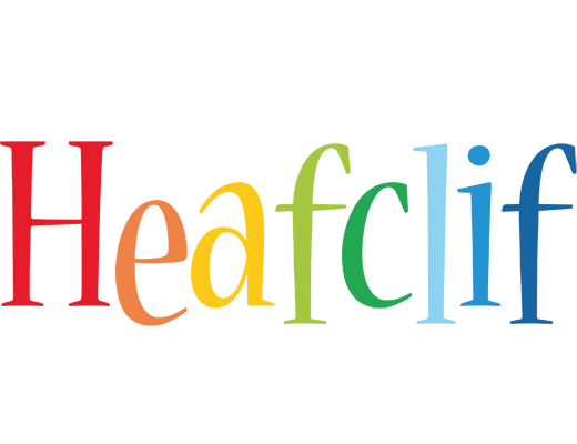 Heafclif birthday logo
