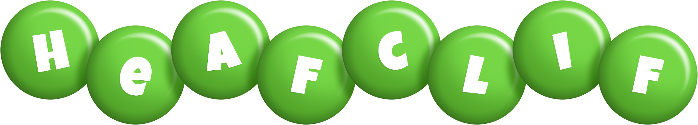 Heafclif candy-green logo