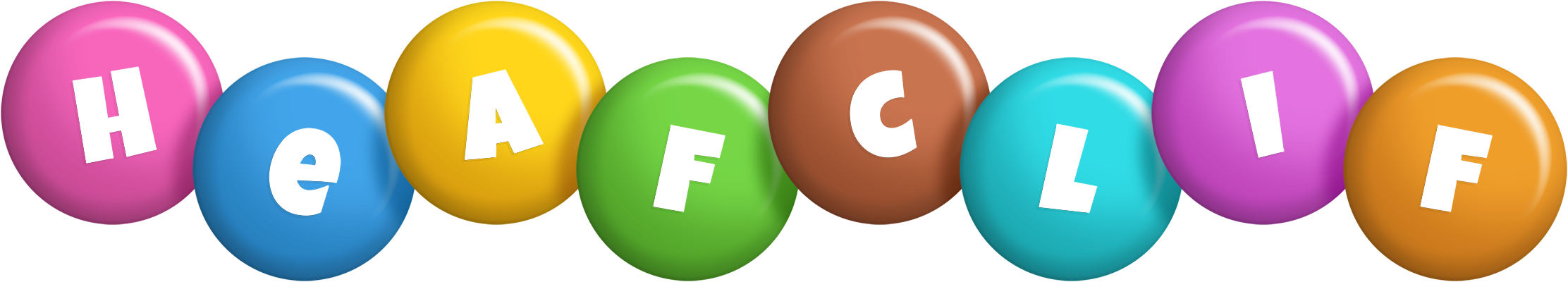 Heafclif candy logo