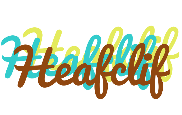 Heafclif cupcake logo