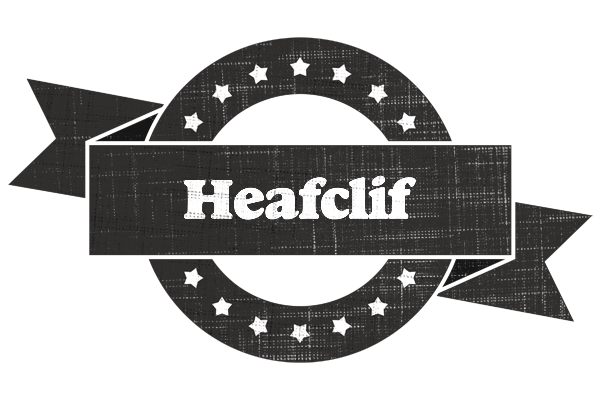 Heafclif grunge logo