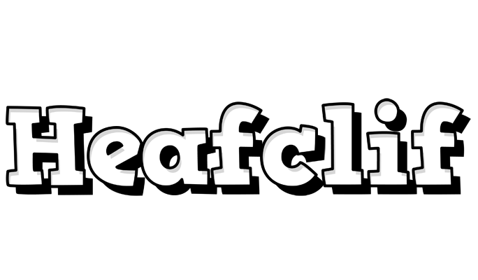 Heafclif snowing logo