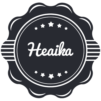Heaika badge logo