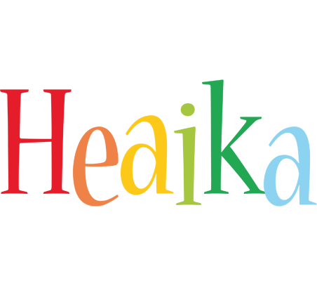Heaika birthday logo