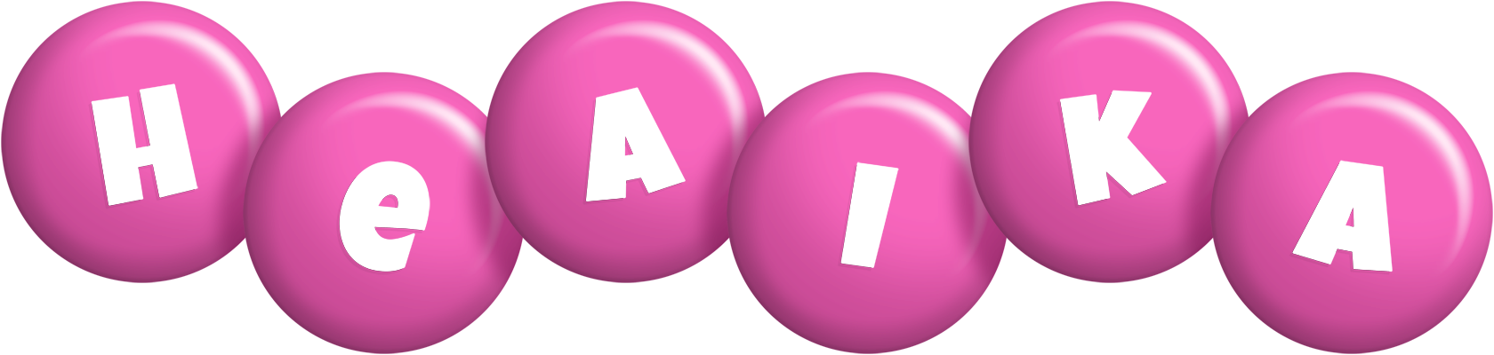 Heaika candy-pink logo
