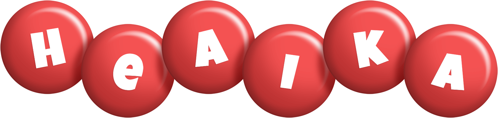 Heaika candy-red logo