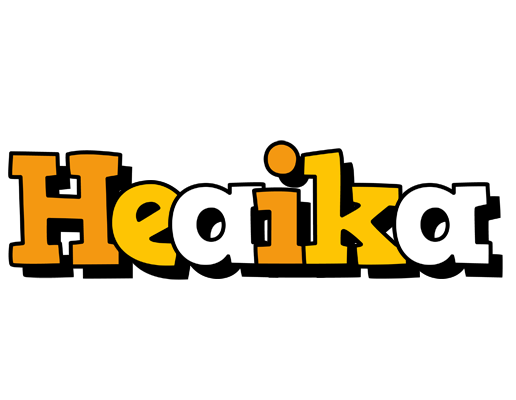 Heaika cartoon logo