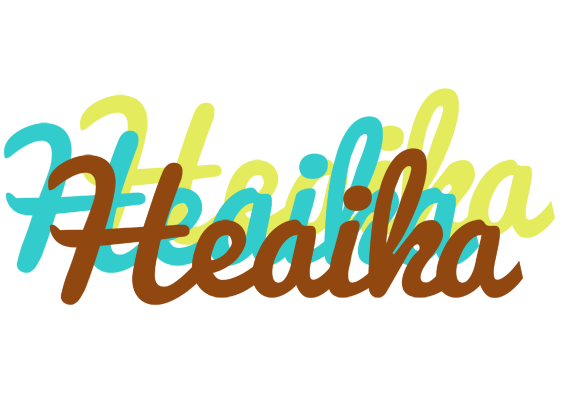 Heaika cupcake logo