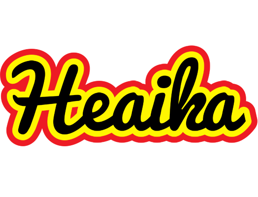 Heaika flaming logo