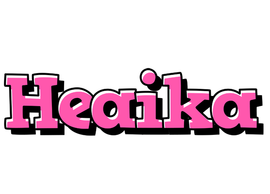 Heaika girlish logo